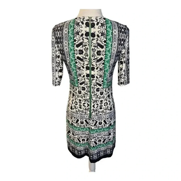 Vince Camuto Women’s Size 2 Patterned Elbow Sleeve Jersey Knit Dress‎ - Picture 3 of 4
